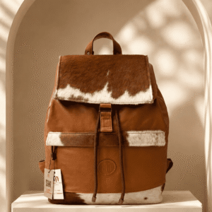 Plain/Nguni Backpack – African-Inspired Laptop Bag