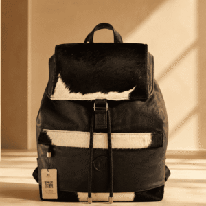 Plain/Nguni Backpack – African-Inspired Laptop Bag