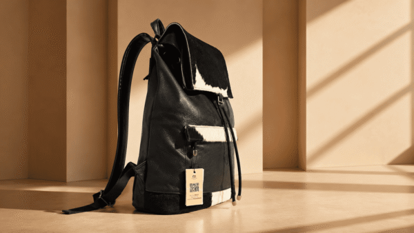 Plain/Nguni Backpack – African-Inspired Laptop Bag